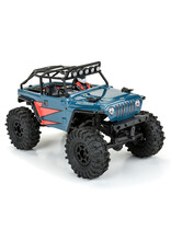 PROLINE RACING PRO366400 2004 JEEP LJ BODY WITH TRAIL CAGE FOR SCX24: CLEAR