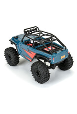 PROLINE RACING PRO366400 2004 JEEP LJ BODY WITH TRAIL CAGE FOR SCX24: CLEAR