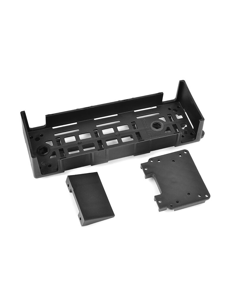 TEAM CORALLY COR00180-615 BATTERY ESC TRAY, V2, LARGE, COMPOSITE, 1 PC, FITS ALL 1/8 MODELS, KAGAMA