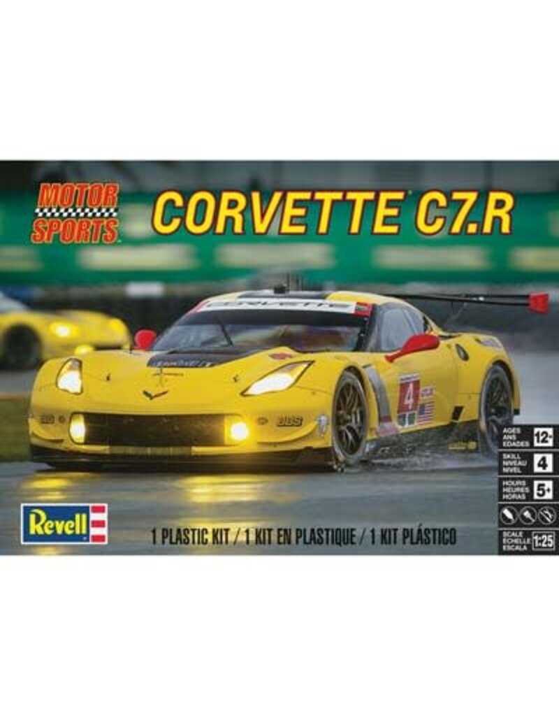 REVELL RMX854304 1/25 CORVETTE C7.R PLASTIC MODEL KIT