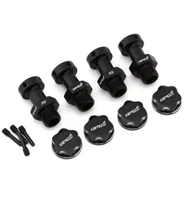 UPGRADE RC UPG-11012 ALUMINUM 17MM HEX CONVERSION FOR ARRMA 3S: BLACK (4)