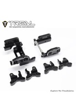 TREAL TRLX004D7UF3T TRX4MT DUAL SHOCK MOUNTS SHOCK TOWER FOR 1/18 TRX4MT: BLACK