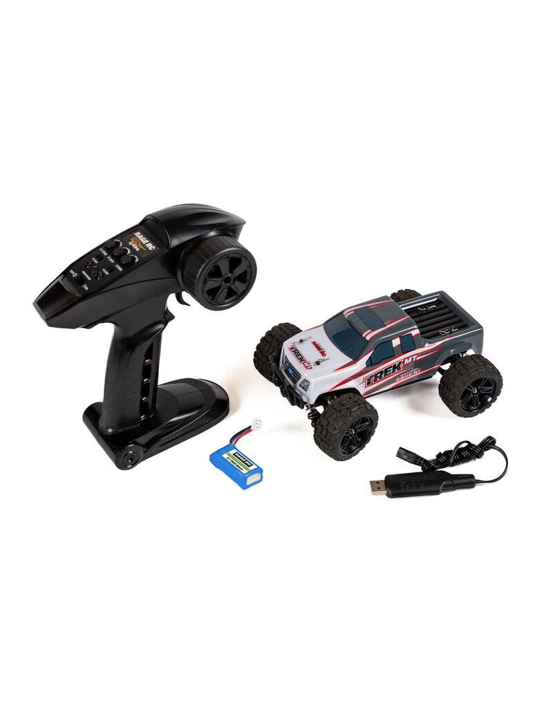 RAGE RC RGRC2500 MINI TREK MT 1/24 RTR MONSTER TRUCK - GRAY