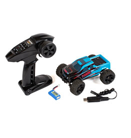 RAGE RC RGRC2501 MINI TREK MT 1/24 RTR MONSTER TRUCK - BLACK/BLUE