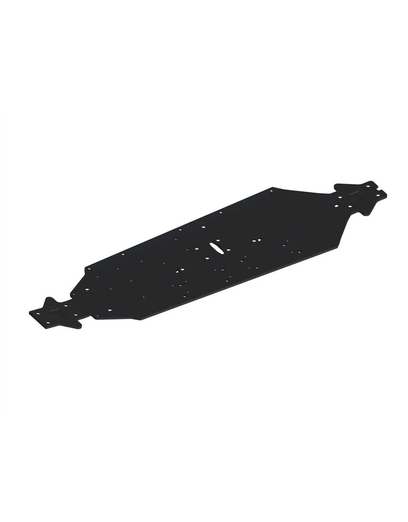 ARRMA ARA320542 ALUMINUM CHASSIS XLWB BLACK