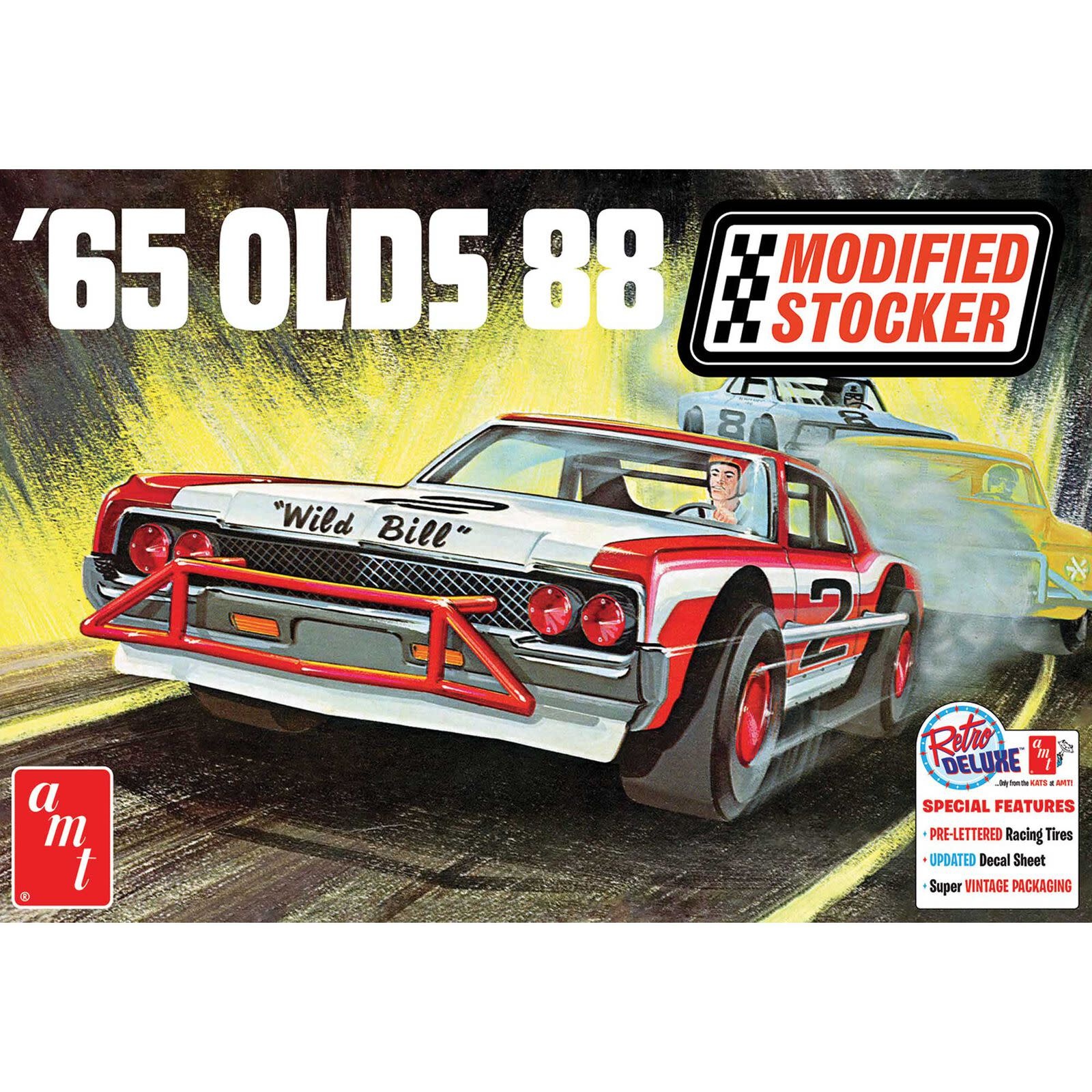 AMT1474 1/25 1965 OLDS 88 MODIFIED STOCKER PLASTIC MODEL KIT