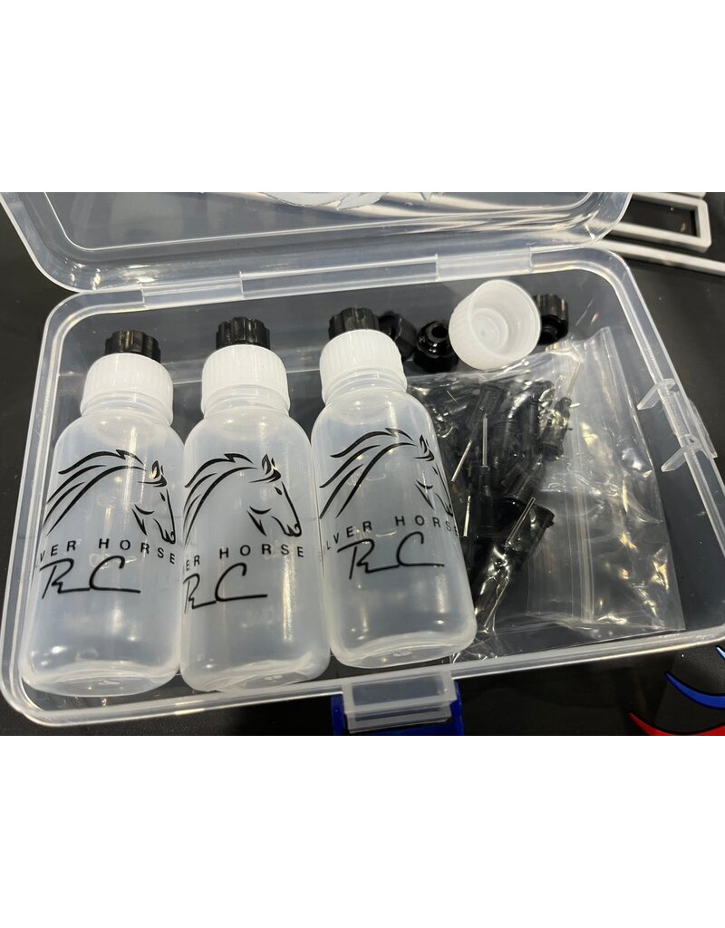 SILVER HORSE SHRC EASY SQUEEZE TRIPLE BOTTLE KIT