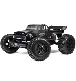 ARRMA ARA8611V6T1 1/8 NOTORIOUS 6S 4X4 RTR BRUSHLESS STUNT TRUCK, BLACK