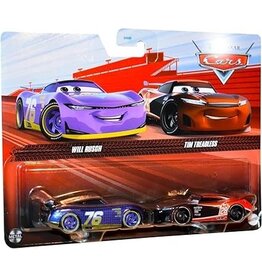 DISNEY MTL DXV99/HTX08 DISNEY PIXAR CARS WILL RUSCH TIM TREADLESS