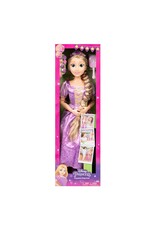 DISNEY MAJESTIC PLAYDATE 2.8FT DISNEY PRINCESS DOLLS, RAPUNZEL