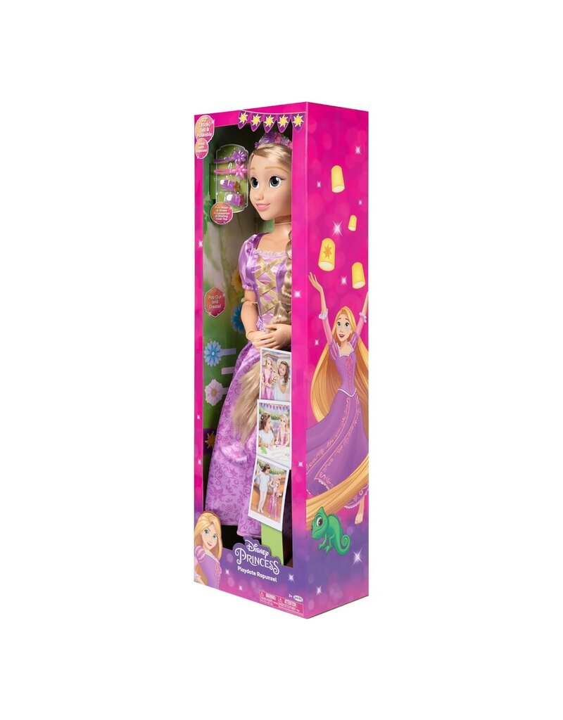 DISNEY MAJESTIC PLAYDATE 2.8FT DISNEY PRINCESS DOLLS, RAPUNZEL