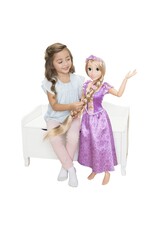 DISNEY MAJESTIC PLAYDATE 2.8FT DISNEY PRINCESS DOLLS, RAPUNZEL