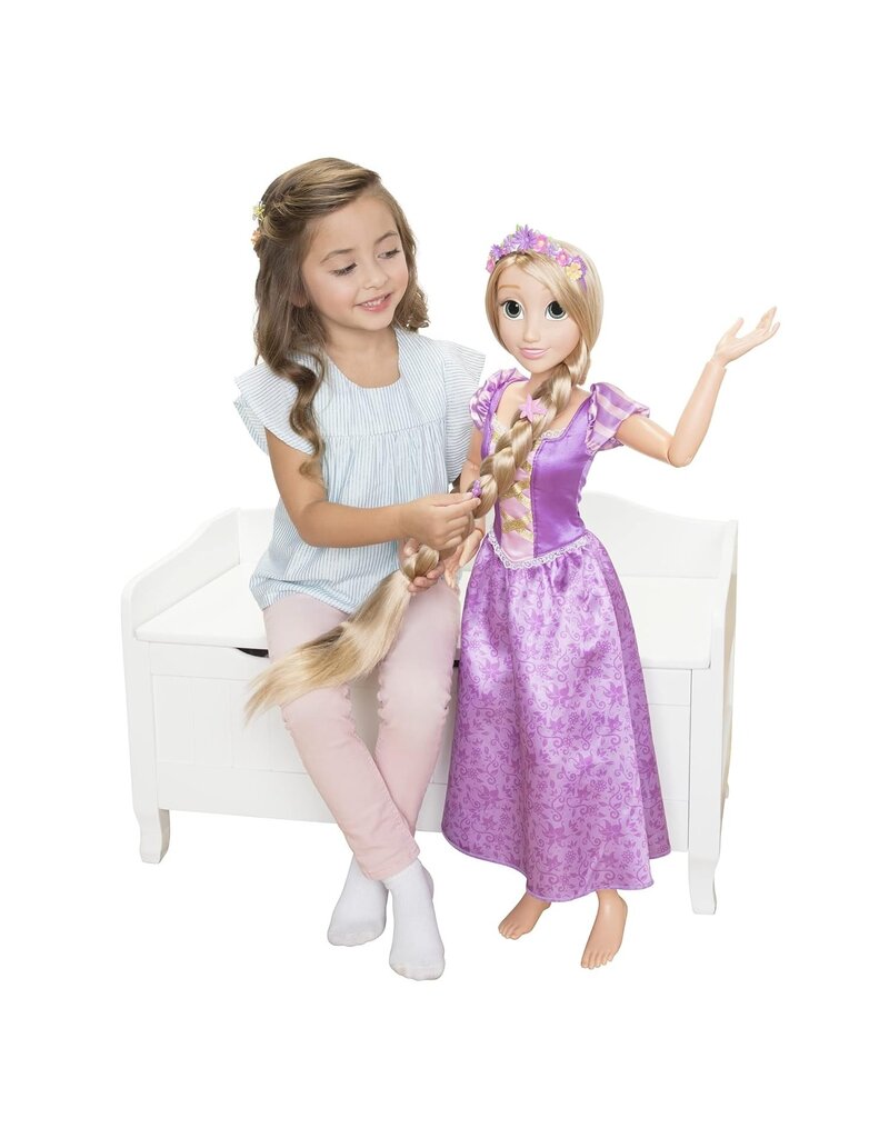 DISNEY MAJESTIC PLAYDATE 2.8FT DISNEY PRINCESS DOLLS, RAPUNZEL