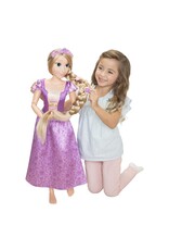 DISNEY MAJESTIC PLAYDATE 2.8FT DISNEY PRINCESS DOLLS, RAPUNZEL