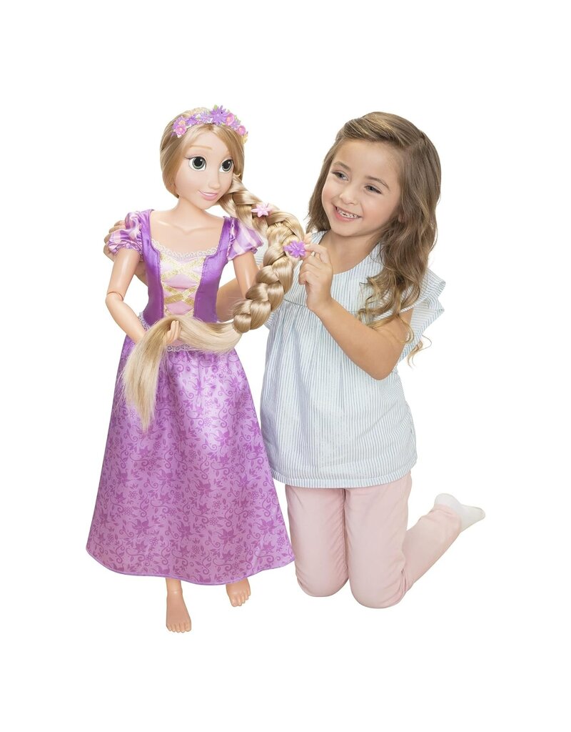 DISNEY MAJESTIC PLAYDATE 2.8FT DISNEY PRINCESS DOLLS, RAPUNZEL