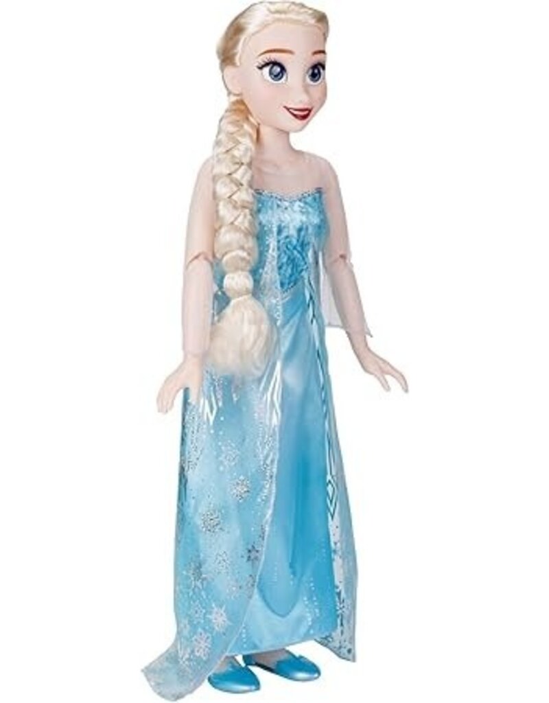 DISNEY MAJESTIC PLAYDATE 2.8FT DISNEY PRINCESS DOLLS, ELSA