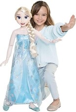 DISNEY MAJESTIC PLAYDATE 2.8FT DISNEY PRINCESS DOLLS, ELSA