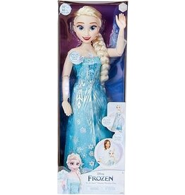 DISNEY MAJESTIC PLAYDATE 2.8FT DISNEY PRINCESS DOLLS, ELSA