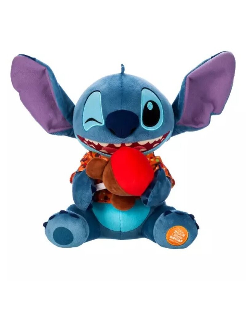 DISNEY DISNEY STITCH ATTACKS SNACKS CANDY APPLE PLUSH 12'' - LILO & STITCH