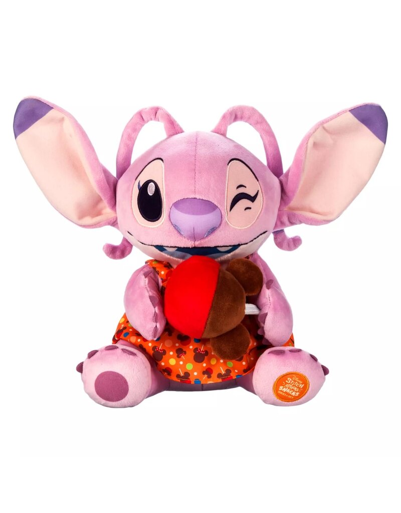 DISNEY DISNEY STITCH ANGEL ATTACKS SNACKS CANDY APPLE PLUSH 12'' - LILO & STITCH