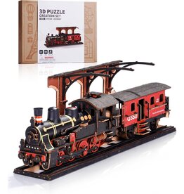 ROBOTIME ROETGS01 STEAM JOURNEY - CLASSIC 3D WOOD PUZZLES