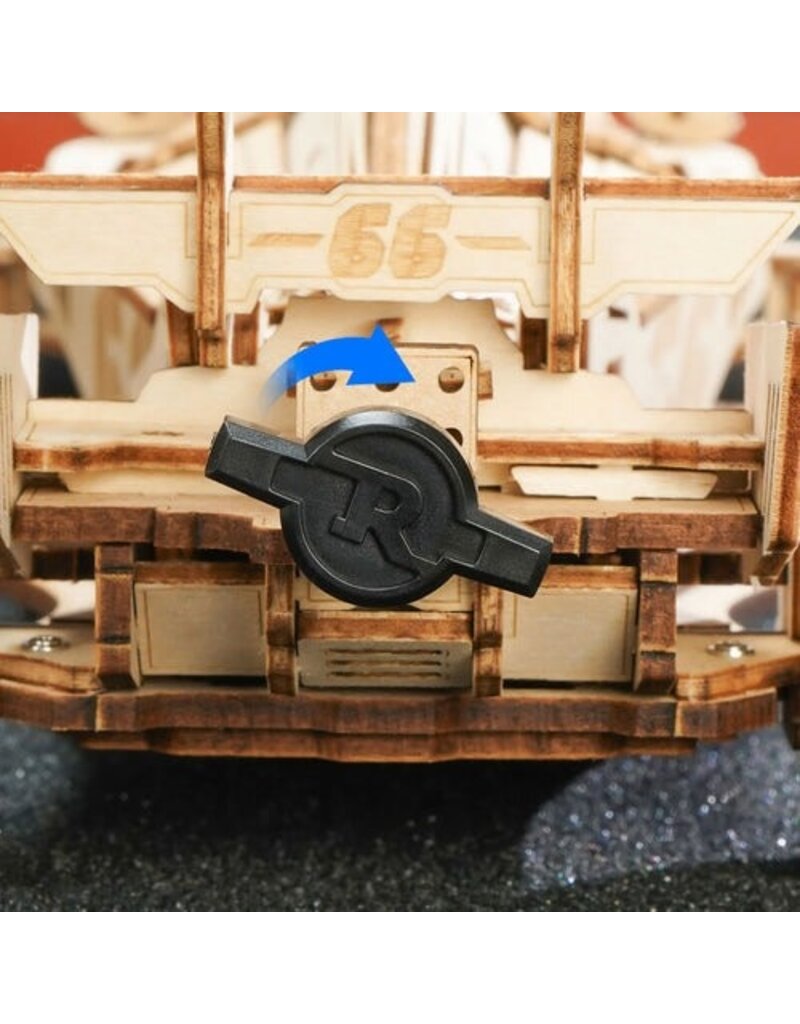 ROBOTIME ROELK505 F1 RACING CAR, MECHANICAL WOOD MODELS