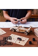ROBOTIME ROELK505 F1 RACING CAR, MECHANICAL WOOD MODELS