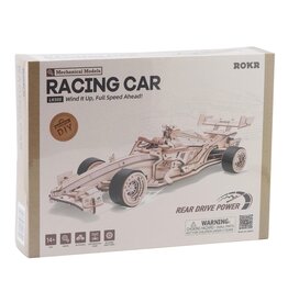ROBOTIME ROELK505 F1 RACING CAR, MECHANICAL WOOD MODELS
