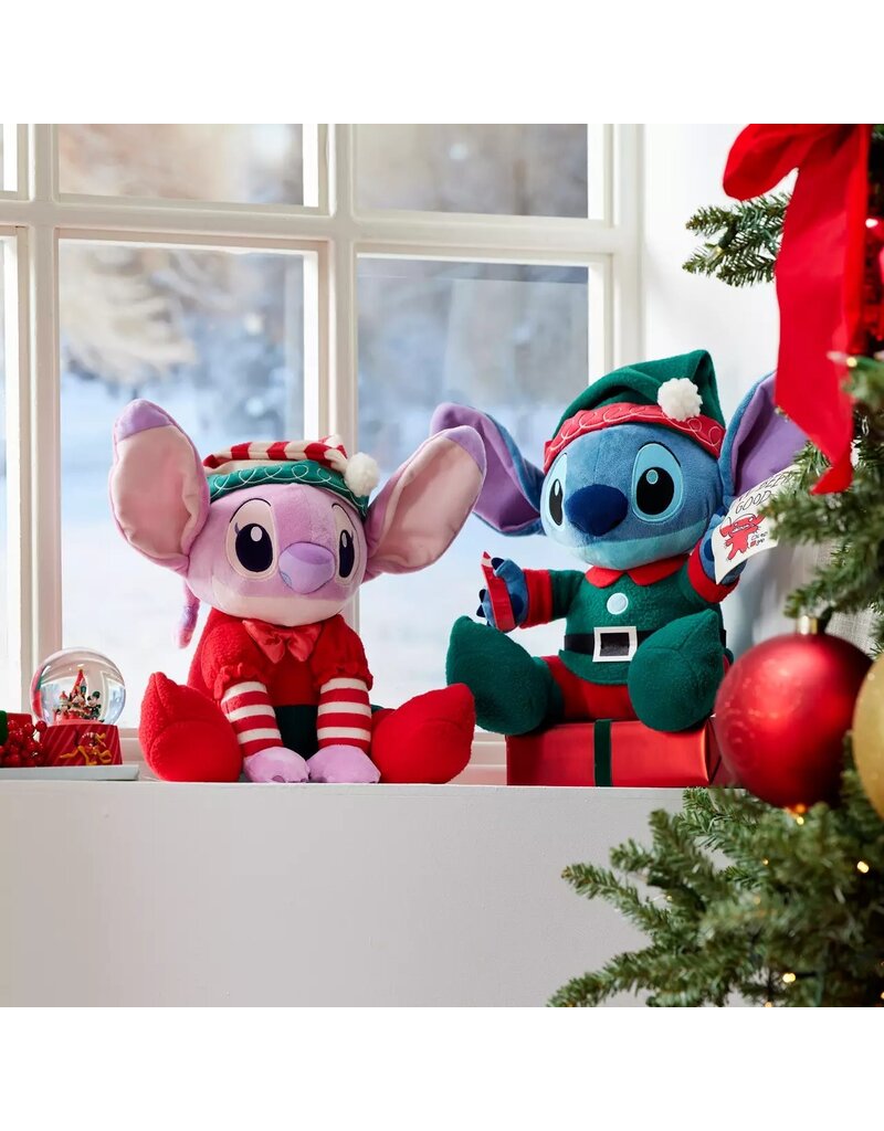 DISNEY DISNEY STITCH ANGEL HOLIDAY PLUSH 13''- LILO & STITCH
