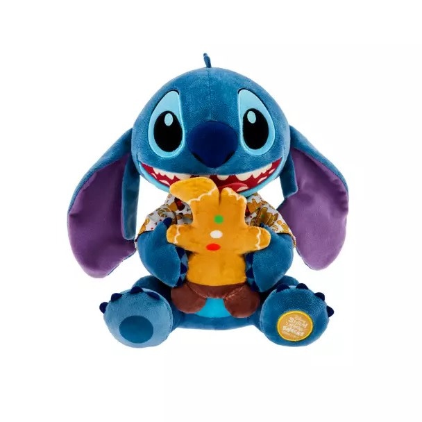 DISNEY STITCH ATTACKS SNACKS GINGERBREAD PLUSH 12'' - LILO & STITCH
