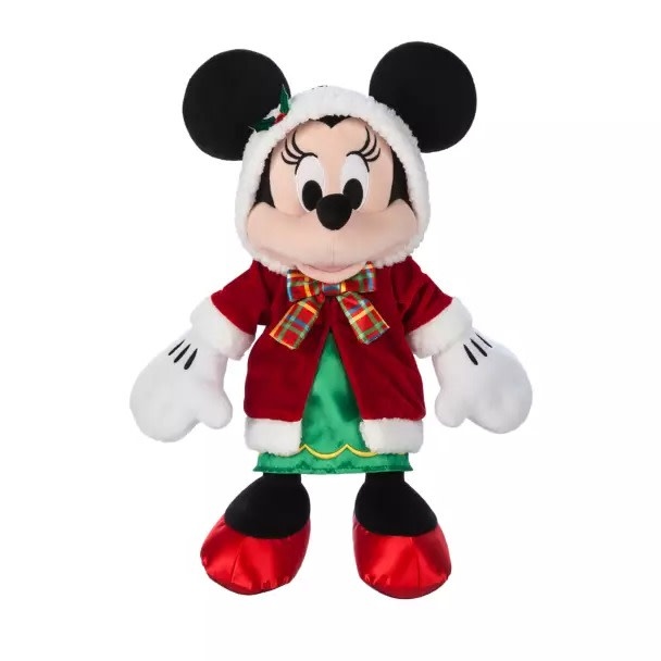 DISNEY MINNIE MOUSE HOLIDAY PLUSH MEDIUM 16''