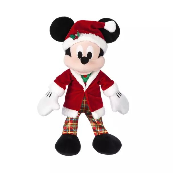 DISNEY MICKEY MOUSE HOLIDAY PLUSH MEDIUM 16''