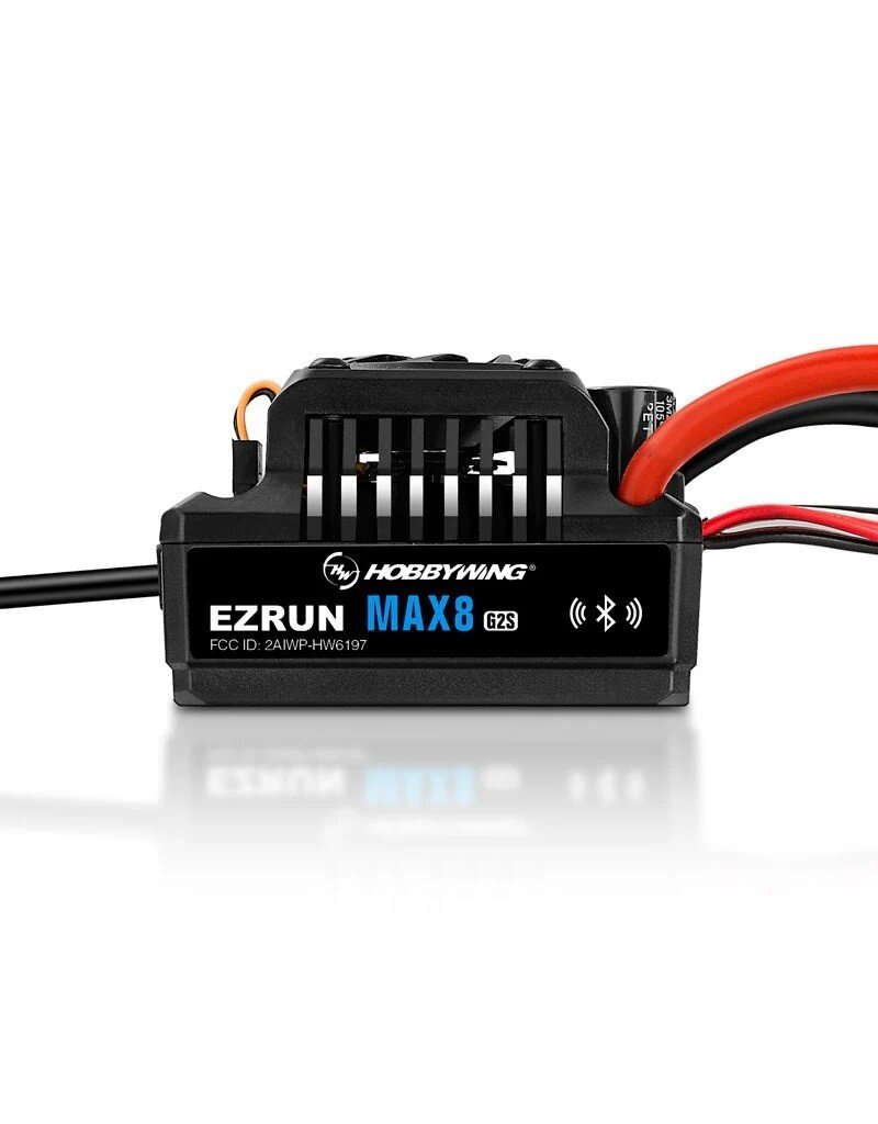 HOBBYWING HWI30103205 EZRUN MAX8 G2S ESC - BLUETOOTH