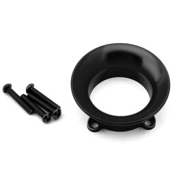 TEAM BROOD RACING BRO-TBR-FANAVS25MMB ALUMINUM VELOCITY STACK FAN SHROUD (BLACK) (25MM)