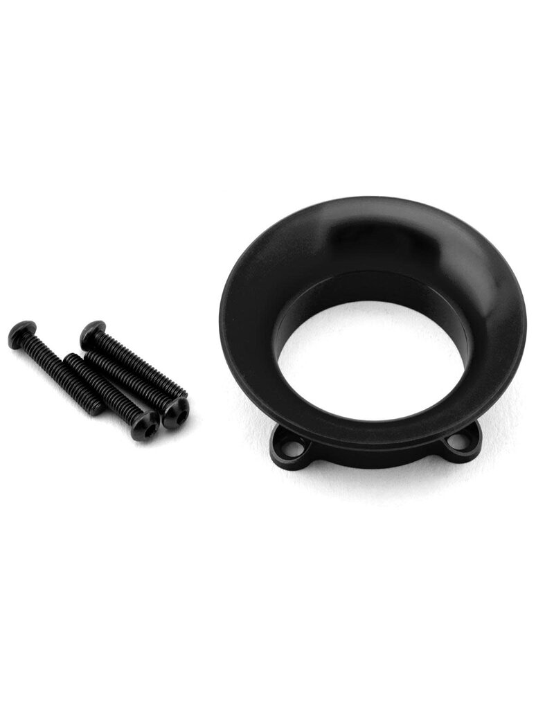 TEAM BROOD RACING BRO-TBR-FANAVS25MMB ALUMINUM VELOCITY STACK FAN SHROUD (BLACK) (25MM)