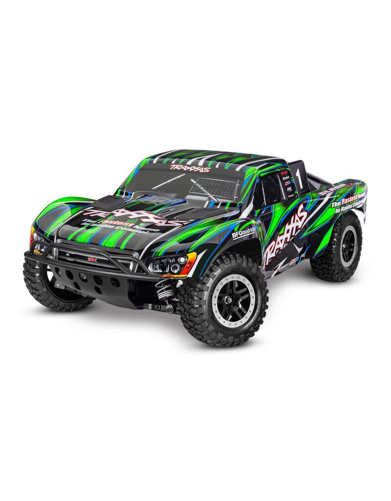TRAXXAS TRA68386-4-GRN SLASH 4X4 VXL HD: GREEN