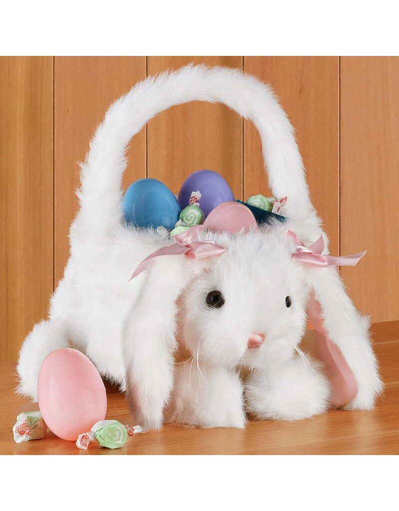 PLUSHED BUNNY BASQUET 1216