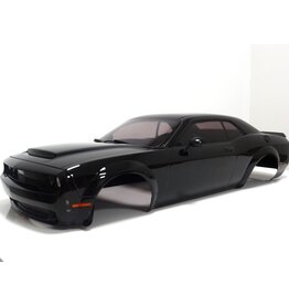 PRIMAL RC PRCR0117BK 1/5 SCALE CHALLENGER COMPLETE MAIN BODY SET: PITCH BLACK