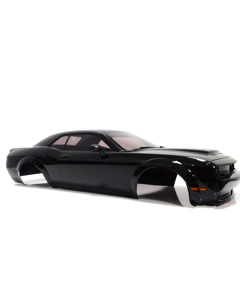 PRIMAL RC PRCR0117BK 1/5 SCALE CHALLENGER COMPLETE MAIN BODY SET PITCH BLACK