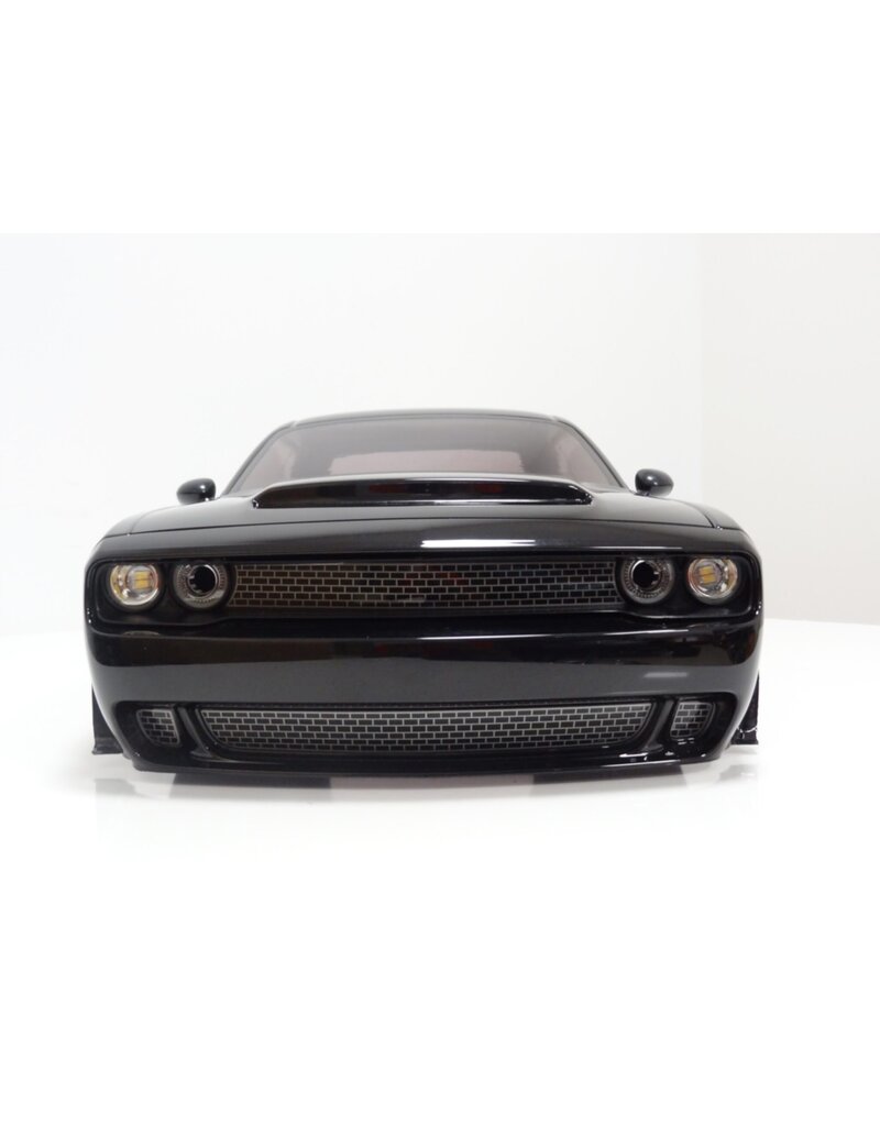 PRIMAL RC PRCR0117BK 1/5 SCALE CHALLENGER COMPLETE MAIN BODY SET PITCH BLACK