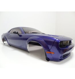 PRIMAL RC PRCR0117PP 1/5 SCALE CHALLENGER COMPLETE MAIN BODY SET: PLUM CRAZY