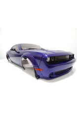 PRIMAL RC PRCR0117PP 1/5 SCALE CHALLENGER COMPLETE MAIN BODY SET: PLUM CRAZY