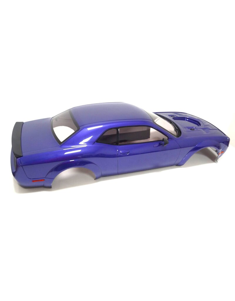 PRIMAL RC PRCR0117PP 1/5 SCALE CHALLENGER COMPLETE MAIN BODY SET: PLUM CRAZY