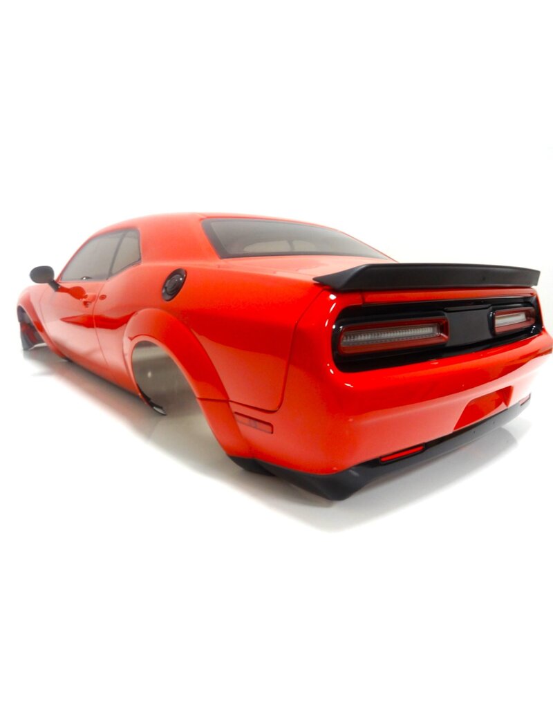 PRIMAL RC PRCR0117RD 1/5 SCALE CHALLENGER COMPLETE MAIN BODY SET TORRED