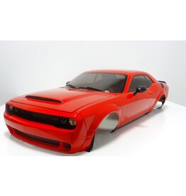 PRIMAL RC PRCR0117RD 1/5 SCALE CHALLENGER COMPLETE MAIN BODY SET TORRED