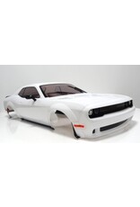 PRIMAL RC PRCR0117WT 1/5 SCALE CHALLENGER COMPLETE MAIN BODY SET WHITE-KNUCKLE