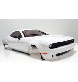 PRIMAL RC PRCR0117WT 1/5 SCALE CHALLENGER COMPLETE MAIN BODY SET WHITE-KNUCKLE