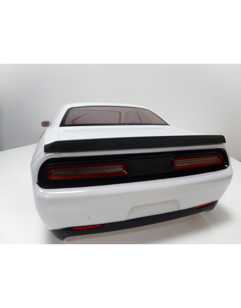 PRIMAL RC PRCR0117WT 1/5 SCALE CHALLENGER COMPLETE MAIN BODY SET WHITE-KNUCKLE