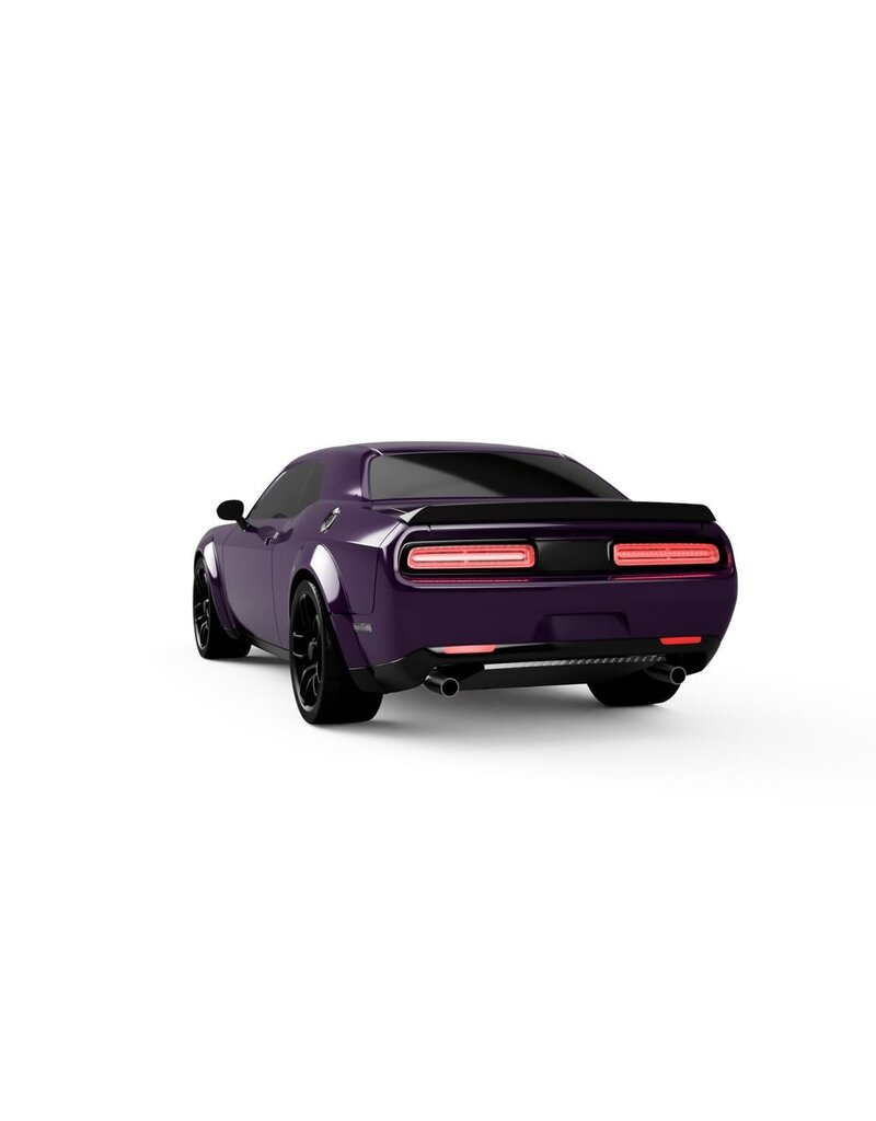 PRIMAL RC PRCHA-P 1/5 SCALE DODGE CHALLENGER GAS ROLLER PLUM CRAZY