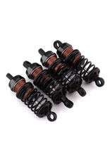 YEAH RACING YEA-BBG-0050BK  ALUMINUM GO BIG BORE TOURING SHOCKS (BLACK) (4) (50MM)